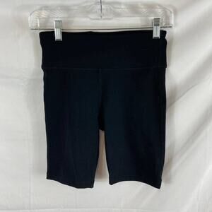 Gap Fit Black Bike Shorts Size XS